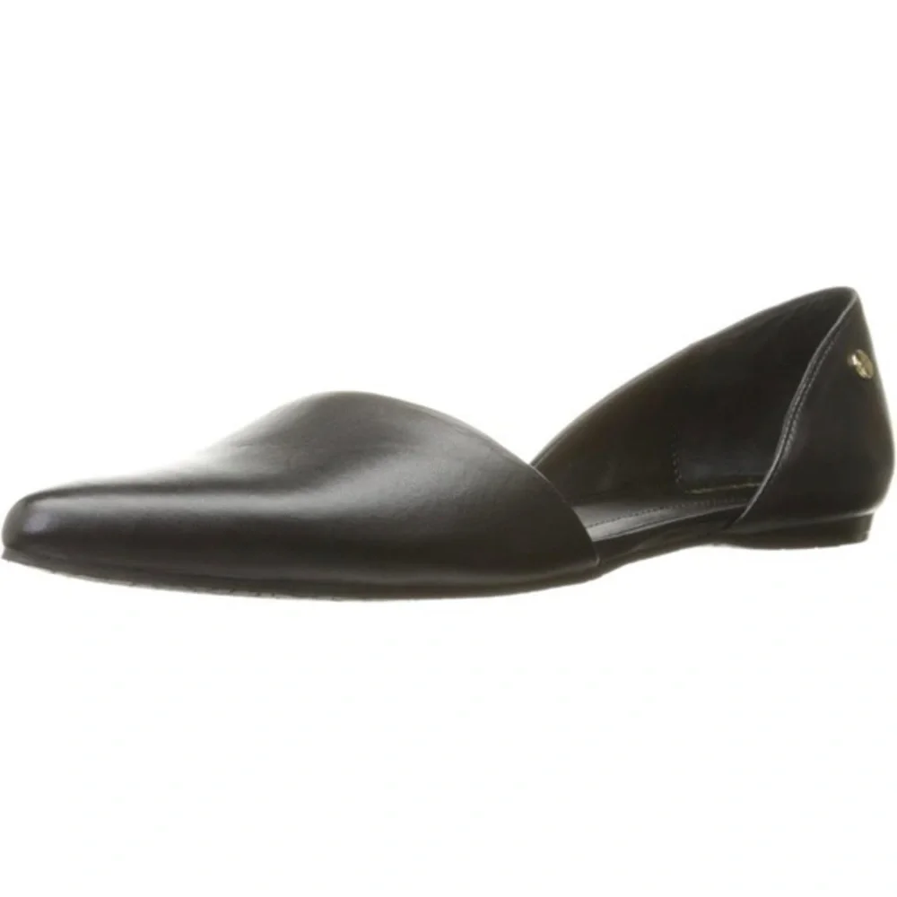 Calvin Klein Women's Hillaria Ballet Flat Black 9
